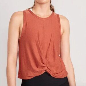✨3/$10✨ Old Navy Women's Twist-Front Tank Top - Coral